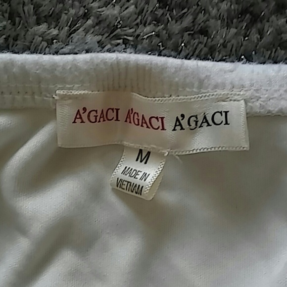 A'GACI ruffled/shirred halter top - Picture 5 of 8